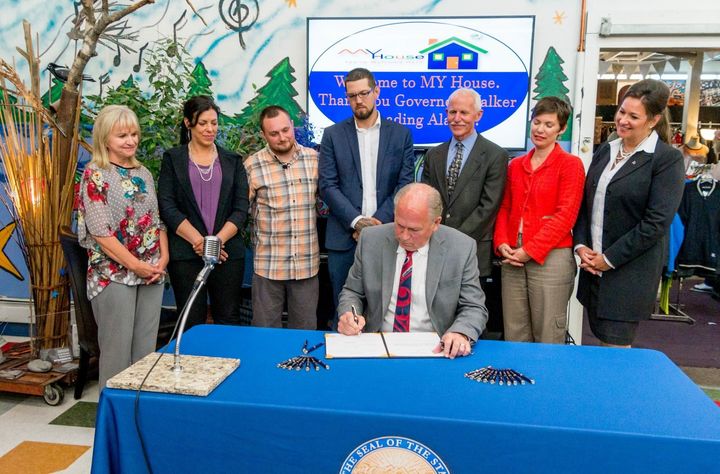 Alaska Governor Bill Walker brought the recovery community to the table and got results. On Tuesday, they joined him for the signing of HB 159 - a law designed to fight the state’s opioid epidemic.