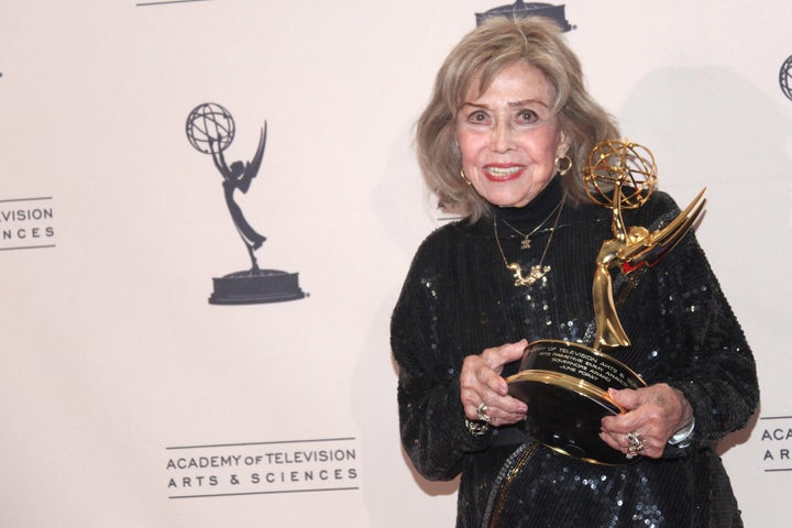 June Foray, pictured in 2013, voiced Rocky well into this century. 