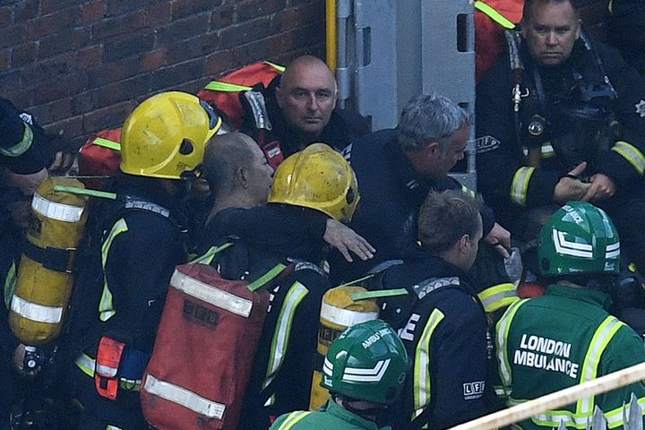 Firefighters were prepared to die rescuing as many people as they could