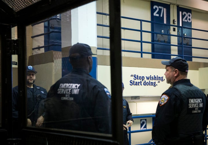 Naquan Hill, 24, was captured early Thursday after escaping from Rikers. The jail was put on lockdown during the search.