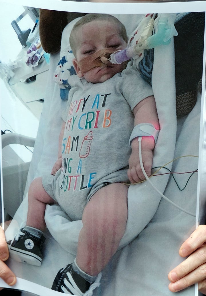 <strong>Charlie would have turned one next week </strong>