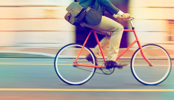 Cropped shot of a man riding his bicycle through the cityhttp://195.154.178.81/DATA/i_collage/pi/shoots/782748.jpg PeopleImages via Getty Images
