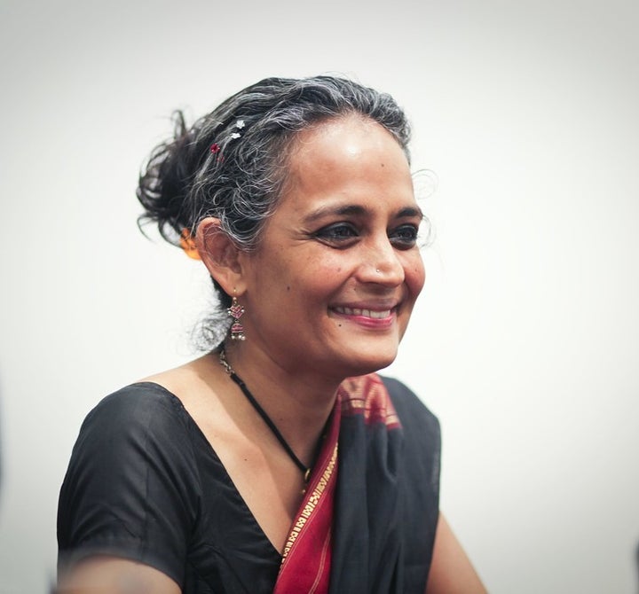 Arundhati Roy, in 2010. 