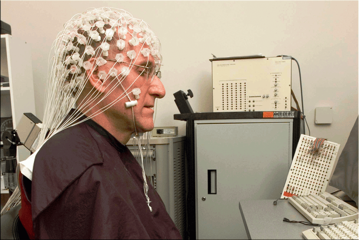 <p><em>EEG technology in action</em></p>