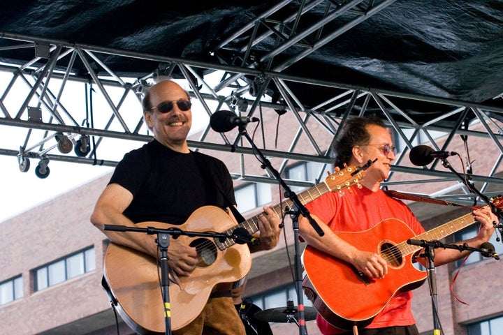 <p>l to r: David Buskin & Robin Batteau</p>