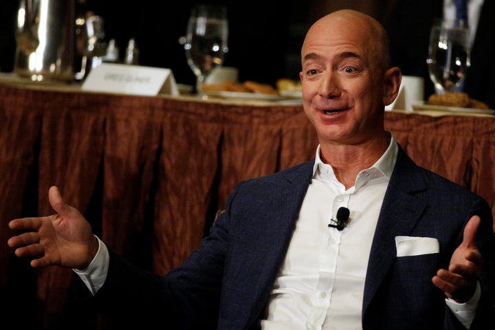 Jeff Bezos had leaped past Bill Gates for a while on Thursday.