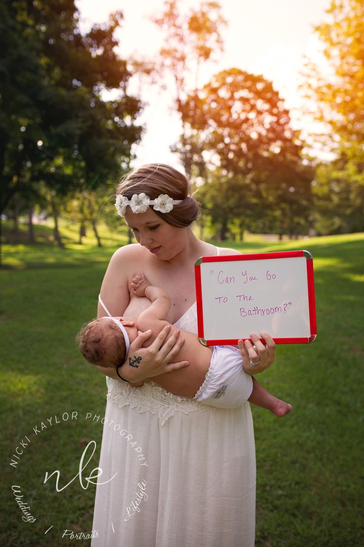 Nicki Kaylor gathered a group of breastfeeding mothers for her "Latched With Love" series. 