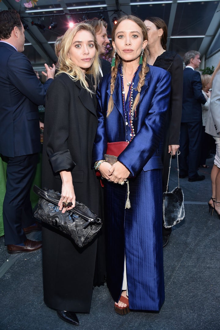 Ashley Olsen and Mary-Kate Olsen attend the Studio in a School 40th Anniversary Gala on May 3, in New York City. 