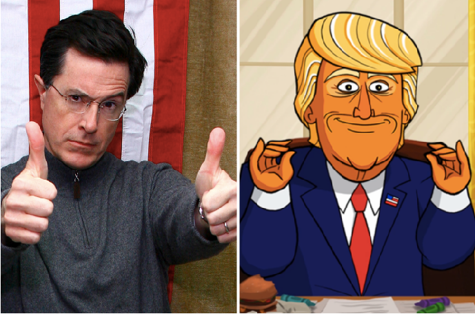 Stephen Colbert wasn't busy enough, so he decided to executive produce a cartoon show about President Donald Trump.