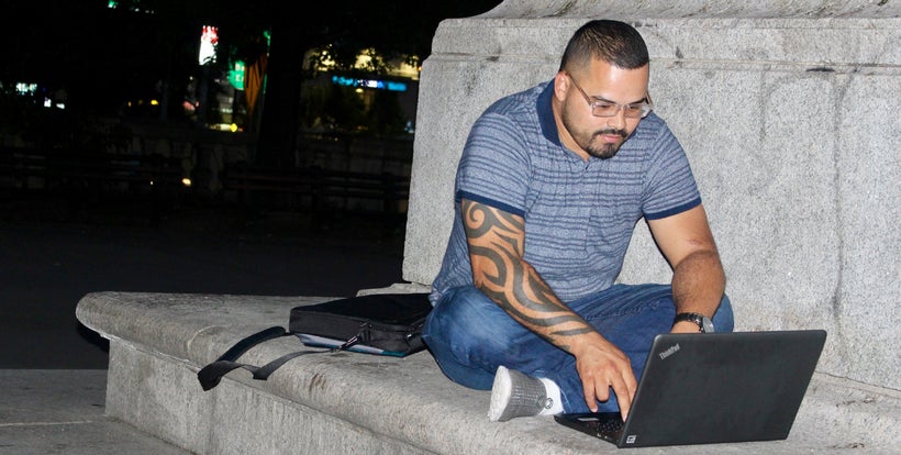Brooklyn resident Jose L Ramos sets aside some time to compose a letter to his local elected official, City Council Member An