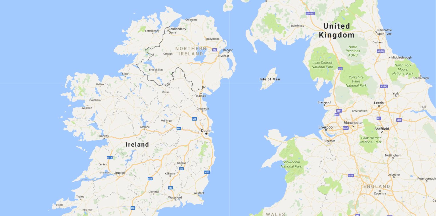 This Is Where The UK S Border With Ireland Could Be After Brexit   597ae0821a00009bc1dc0f24 