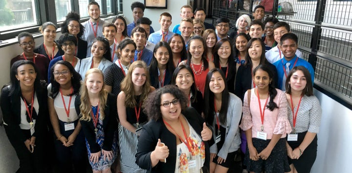 Created in 2001 by the Asian American Journalists Association, JCamp is a national multicultural journalism program for high school students. The annual program was hosted by Temple University's Lew Klein College of Media and Communication in Philadelphia.