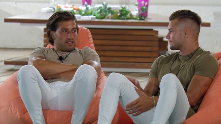 Fans loved the pair's bromance on 'Love Island'