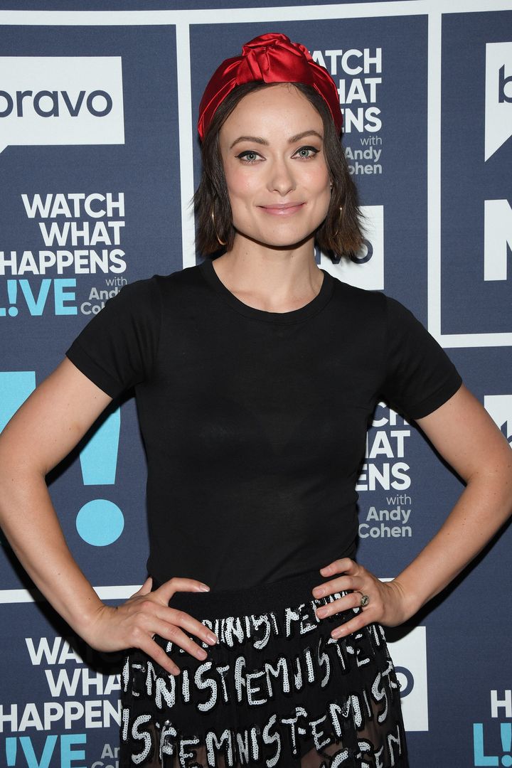 Olivia Wilde on ‘Watch What Happens Live With Andy Cohen’.