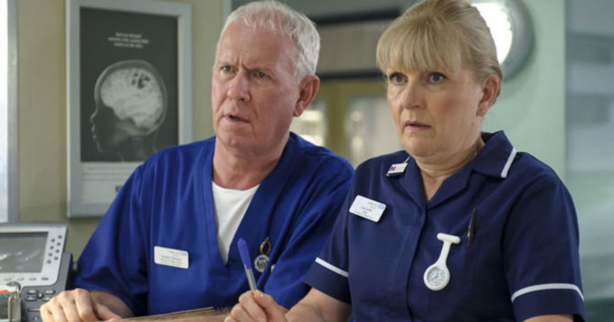 Bbc Salaries Casualtys Cathy Shipton Defends Co Star Derek Thompson