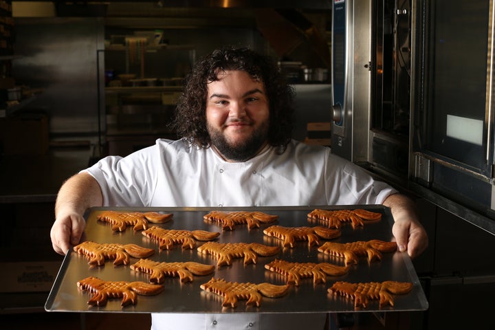 Hawkey with his Direwolf loaves.