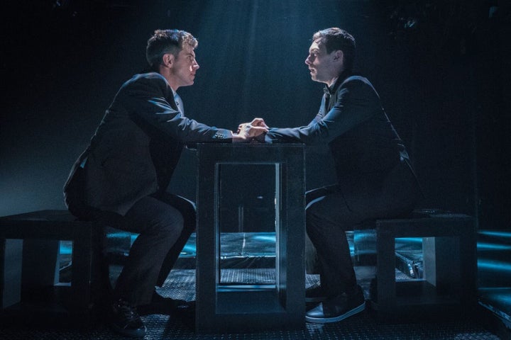 Brandon Haagenson (left) and Robbie Simpson play two husbands who are in an emotionally messy open marriage.