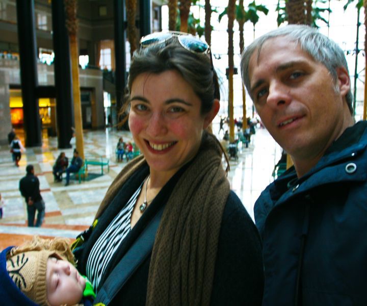 <p><em>A family outing with newborn Alex about a month after Justin’s first surgery.</em></p>