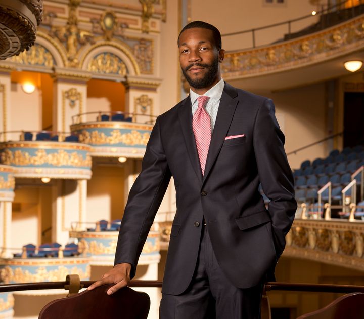 Randall Woodfin, 36, is challenging Birmingham Mayor William Bell. If Woodfin wins, he would be the youngest mayor in the city's history.
