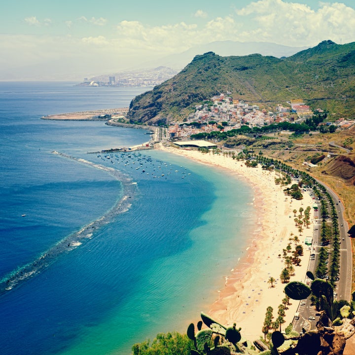 Playa de las Teresitas, on the island's northern coast