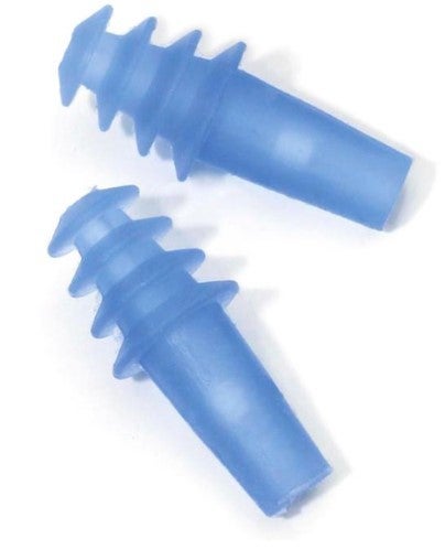 <p><em>Earplanes by the </em>House Ear Institute<em>. Tested by U.S Navy pilots to work against the raor of jet engines</em></p>