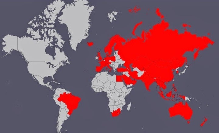 <p>Member nations of the AIIB</p>