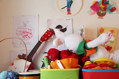 <strong>Auggie’s wall.</strong>