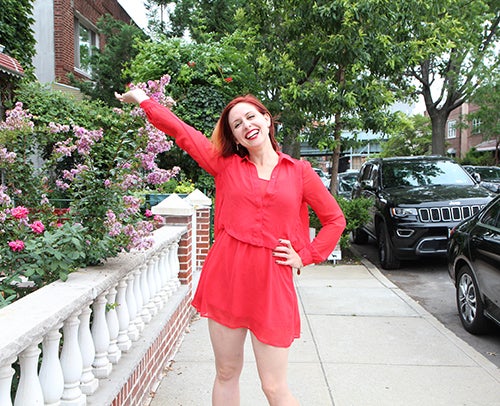 <strong>Genevieve’s motto: Be happy!</strong>