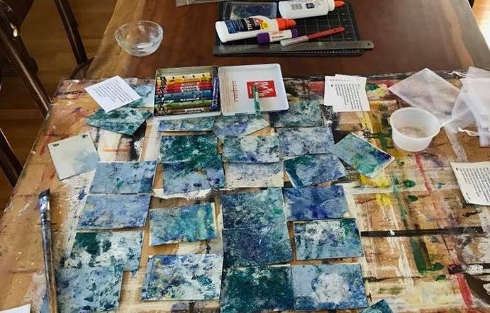 Deb’s workspace