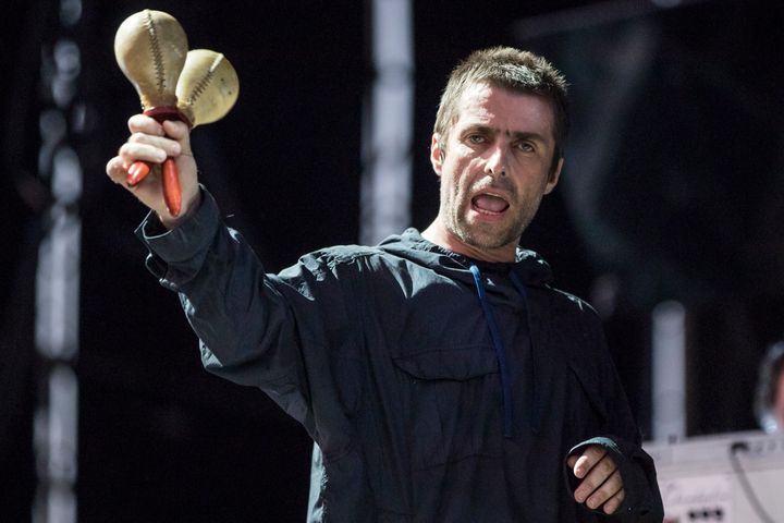 Liam Gallagher earlier this month.