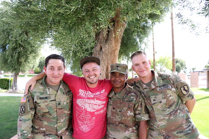 From Left to Right: Nicole, Basil, Derrick, and Anastasia