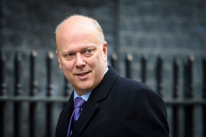 Chris Grayling is under fire from northern politicians over his backing of Crossrail 2 
