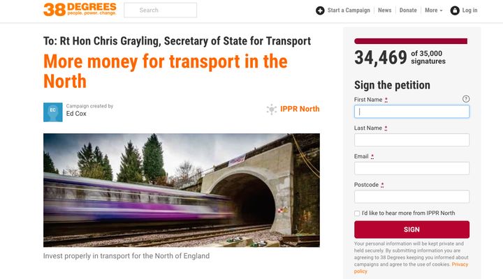 Almost 35,000 people have signed a petition demanding a U turn 