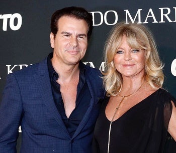 Vincent Depaul with Oscar® winning legend and icon Goldie Hawn.