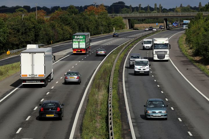 The attack took place on the M11 