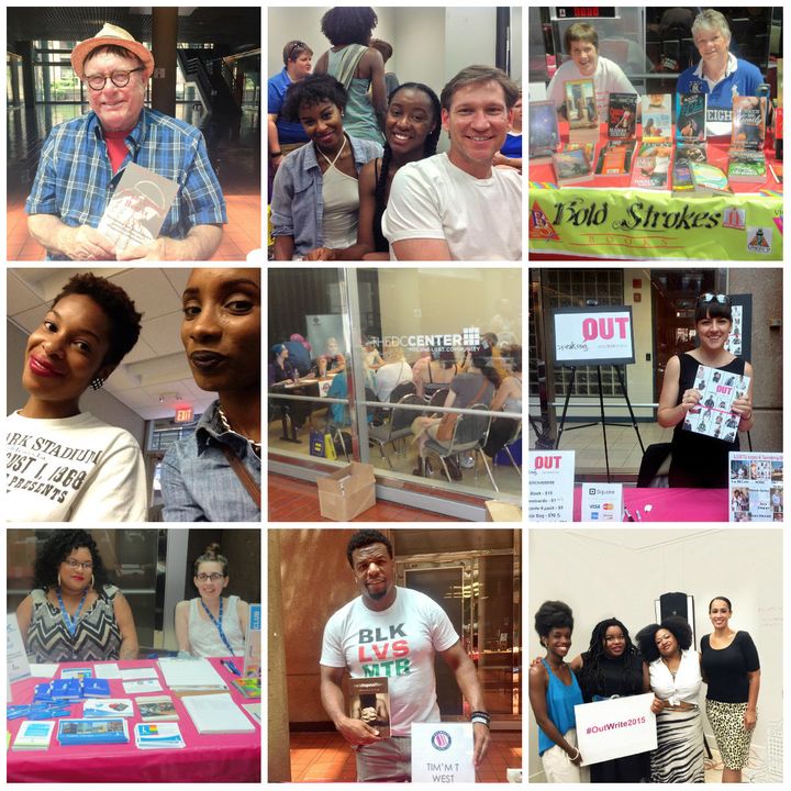 OutWrite 2015, collage courtesy of OutWrite.