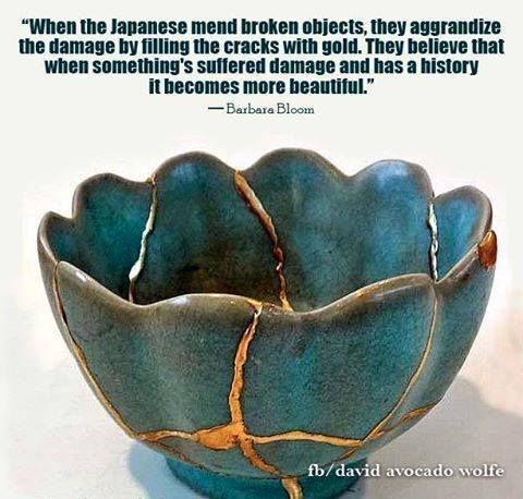 This Ceramic Repair Kit Teaches That Just Because Something Is Broken, it  Doesn't Mean It's Not Beautiful - 22 Words