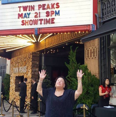 Actress Leslie Berger at the Los Angeles premiere of Twin Peaks: The Return