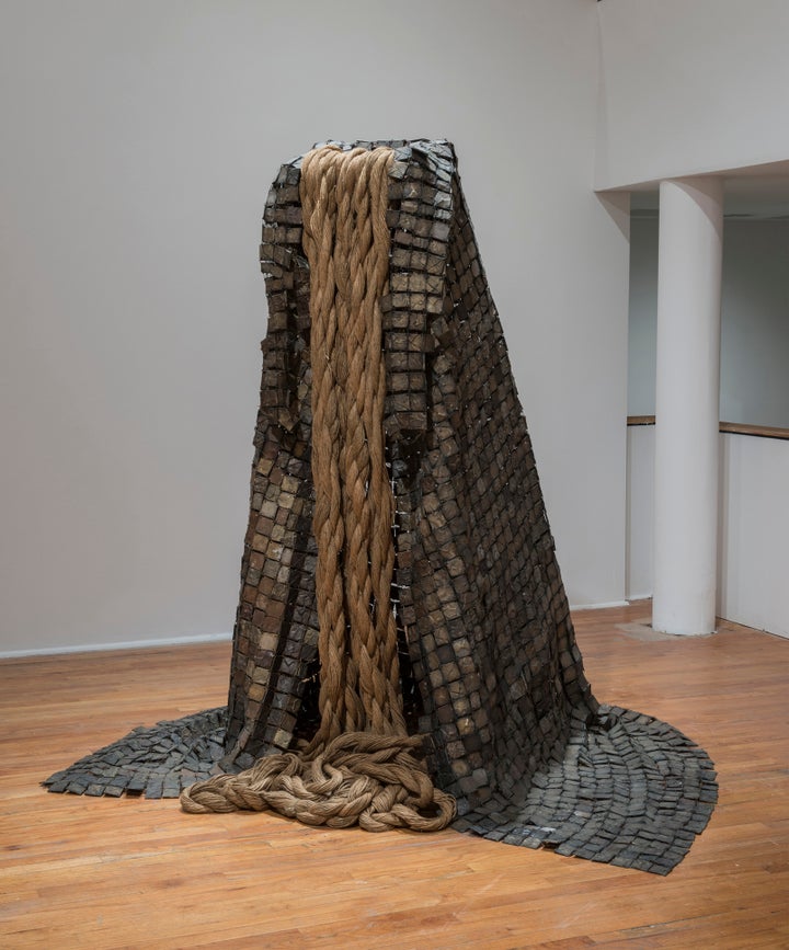<p>Barbara Chase-Riboud, “The Cape (Le Maneau),” 1973, The Studio Museum in Harlem; gift of the Lannan Foundation, 1998.7.4, Courtesy of Michael Rosenfeld Gallery LLC, NY NY, Photo: Adam Reich</p>