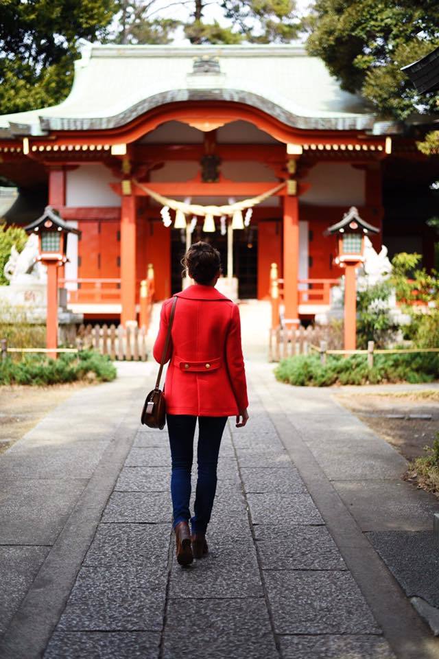 Neighborhood Shinto Shrine in Jiyugaoka, Tokyo