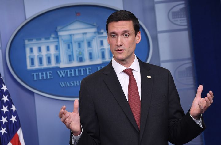 Homeland security adviser Tom Bossert was among those fooled by an anonymous email prankster pretending to be another White House official.