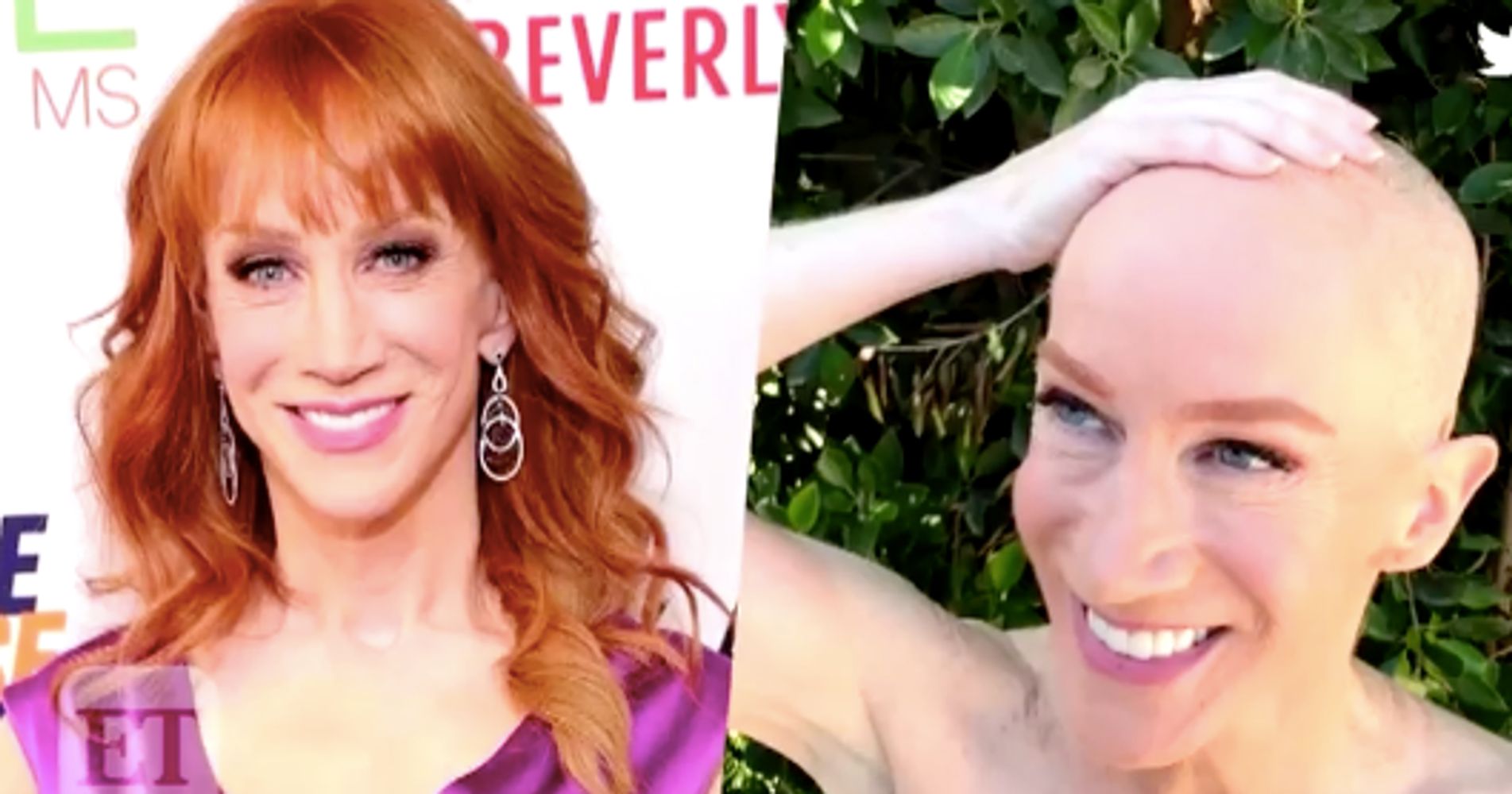 Kathy Griffin Shaves Her Head To Support Sister Fighting Cancer Huffpost
