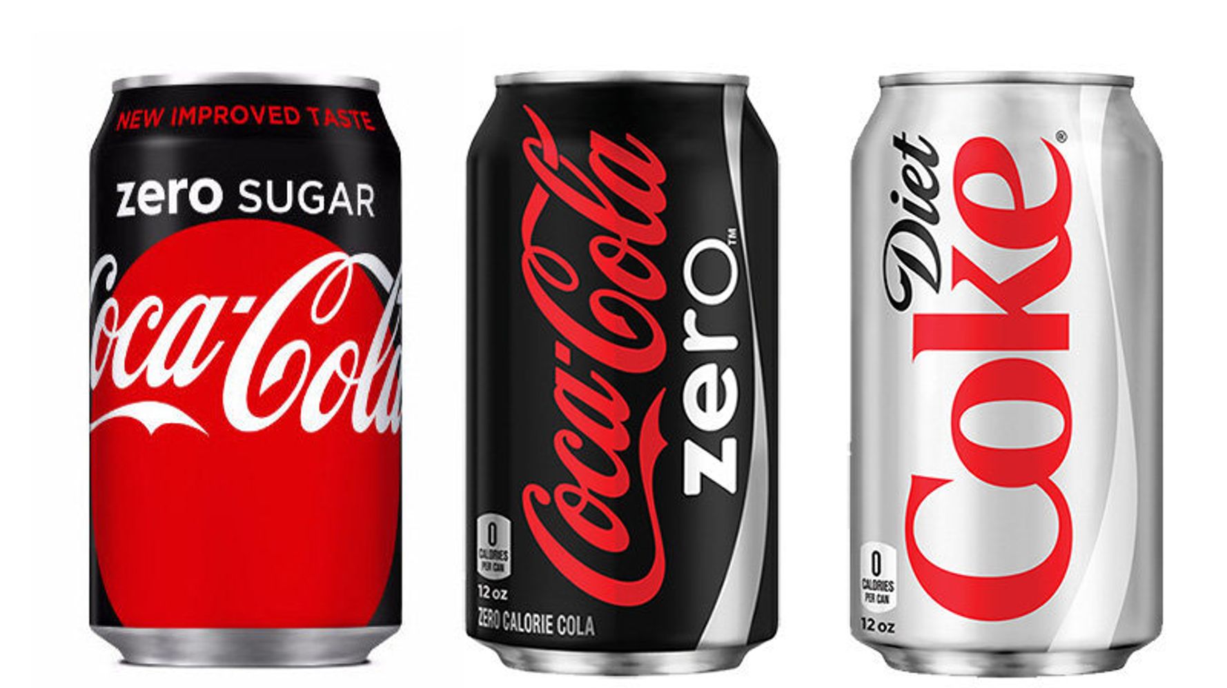 Difference between coca cola zero and coca cola zero sugar Here S The Difference Between Diet Coke Coke Zero And Coke Zero Sugar Huffpost Life