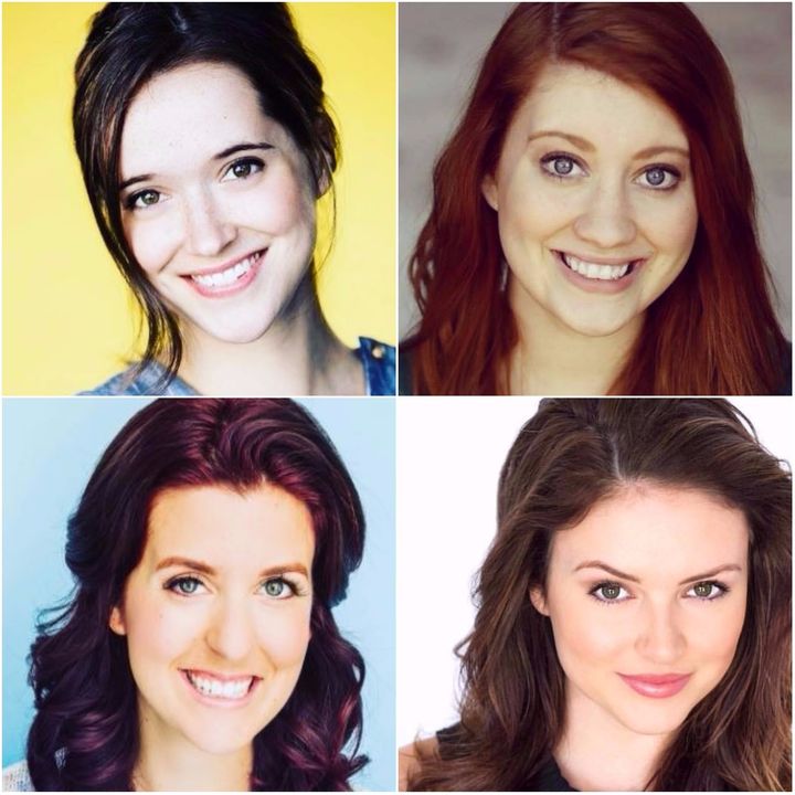 <p>Clockwise from top left: Brooke Culbertson, Kaylee Johnson, Kelsey Griswold, Claire Liz Phillips</p>