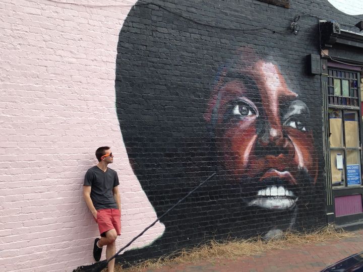 Mural of Nina Simone in Richmond, VA