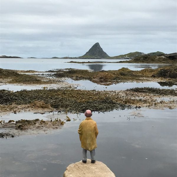<p>Isaac Cordal. Up North Fest 2017. Røst, Norway. (photo © Isaac Cordal)</p>