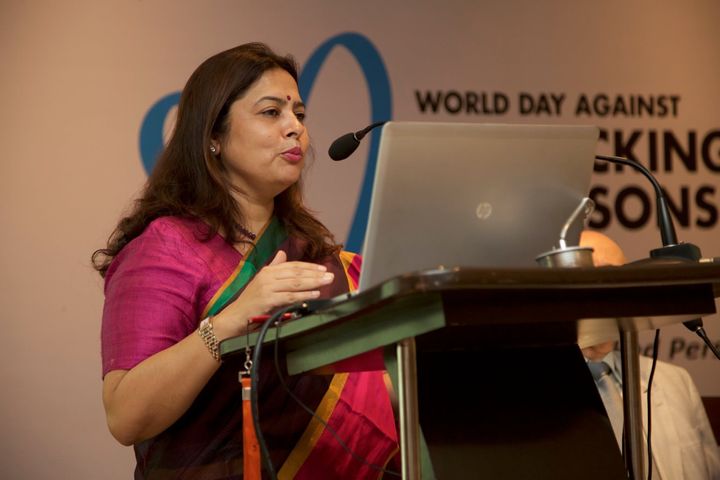 <p>Ms. Meenakshi Lekhi, Member of Parliament (Lok Sabha), India, delivering the special address at the occasion.</p>
