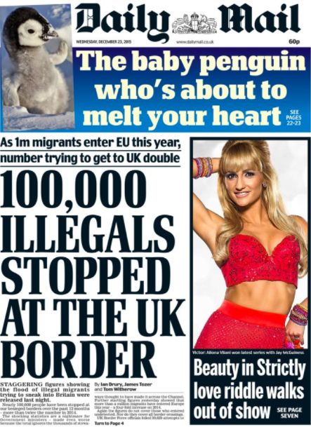 The Mail's fears over '100,000 illegals stopped at the UK border'