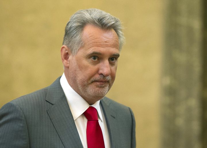 Oligarch Dymtro Firtash is believed to own a £53 million building that has stood empty for three years 