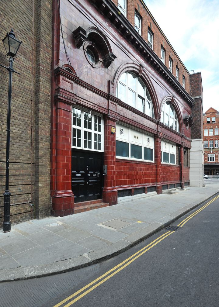 A photo of Brompton Road tube station take in 2013 